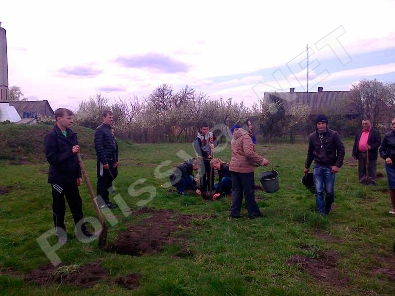 В Степангороді заклали алею Пам’яті Небесної Сотні