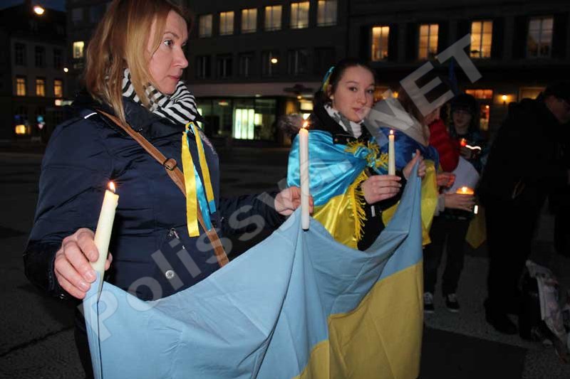 Як володимирчани протестували у Швейцарії Як володимирчани протестували у Швейцарії
