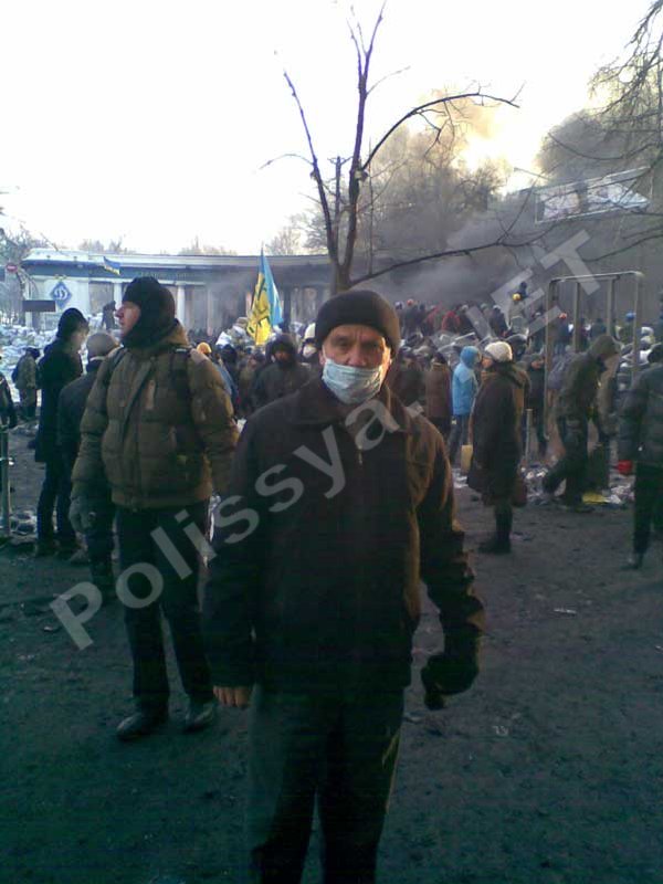 Володимирчанин на Майдані