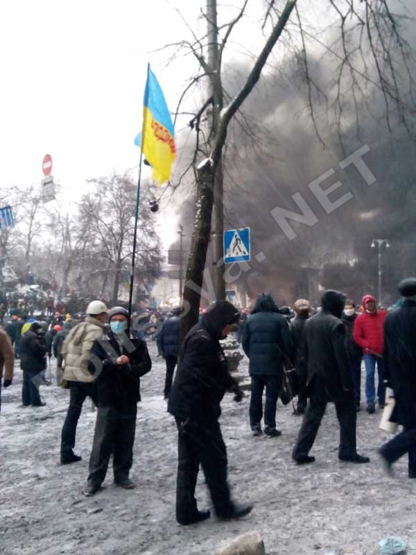 Володимирчанин на Майдані
