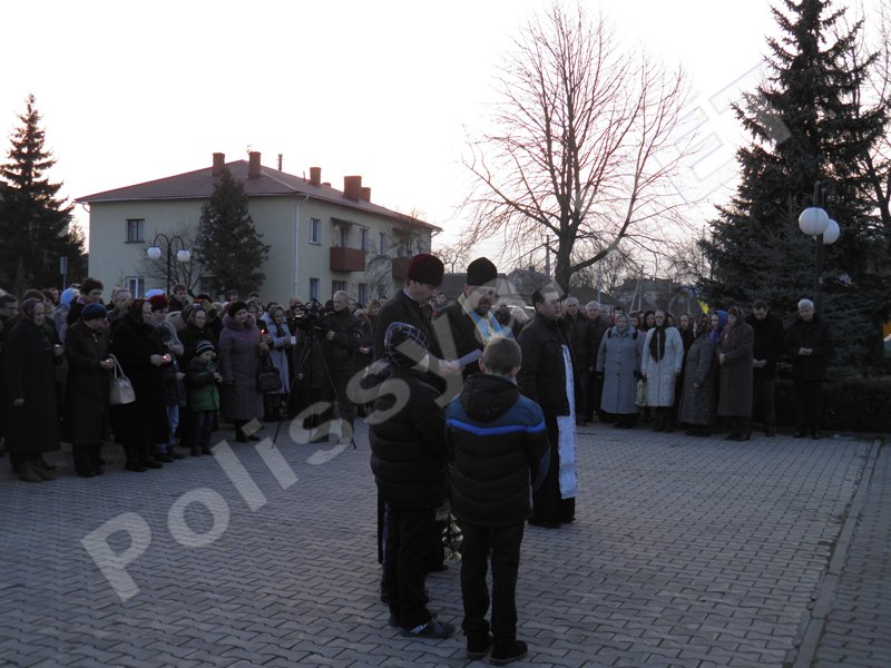 Панахида по Небесній Сотні відбулася у Володимирці
