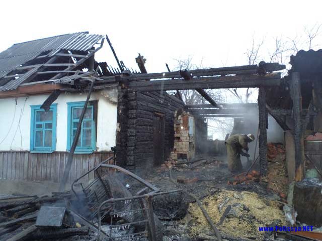 Пожежа в с. Чучево