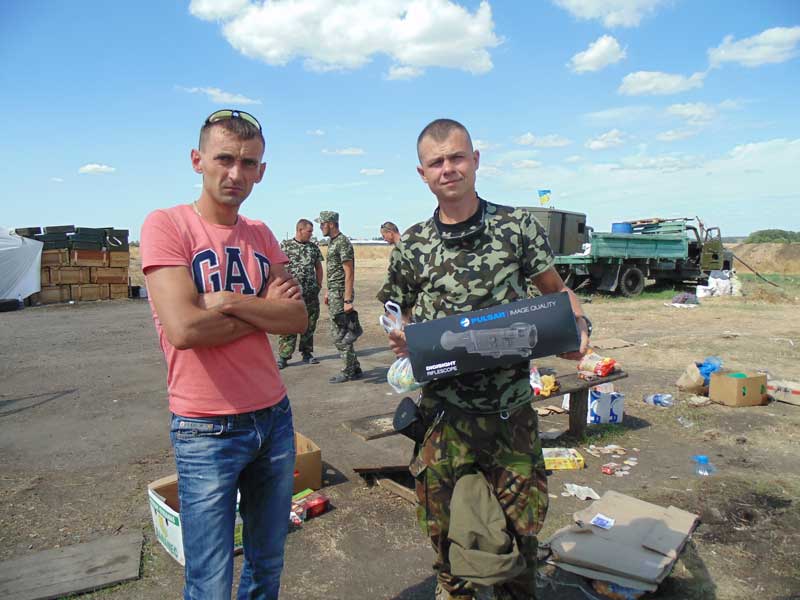Володимирецькі волонетери відвідали рівненський батальйон «Горинь»