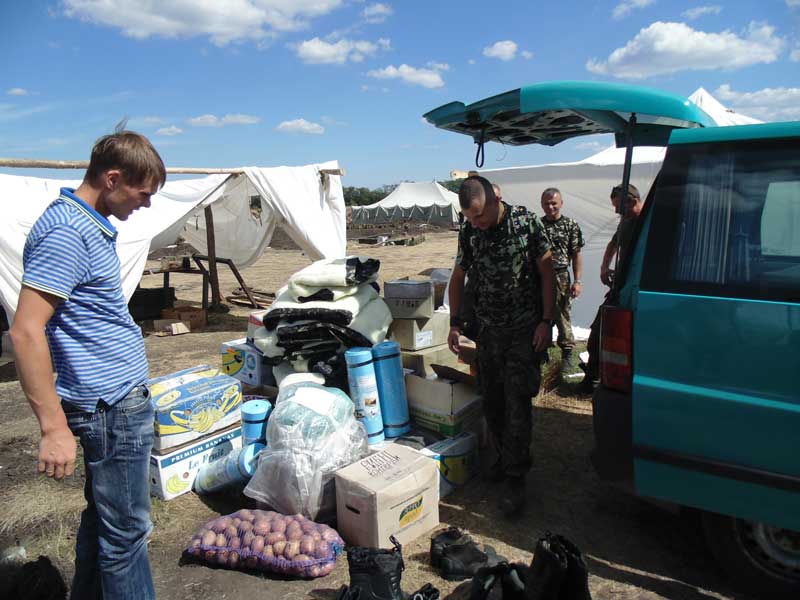 Володимирецькі волонетери відвідали рівненський батальйон «Горинь»