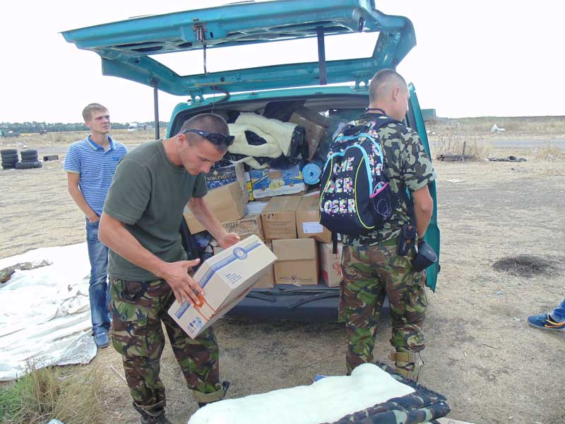 Володимирецькі волонетери відвідали рівненський батальйон «Горинь»