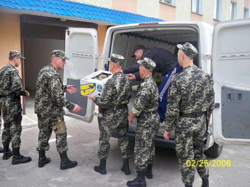 Допомога бійцям АТО на Донбасі від громади села Лозки на Володимиреччині
