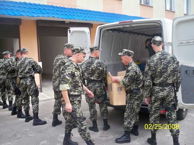 Допомога бійцям АТО на Донбасі від громади села Лозки на Володимиреччині