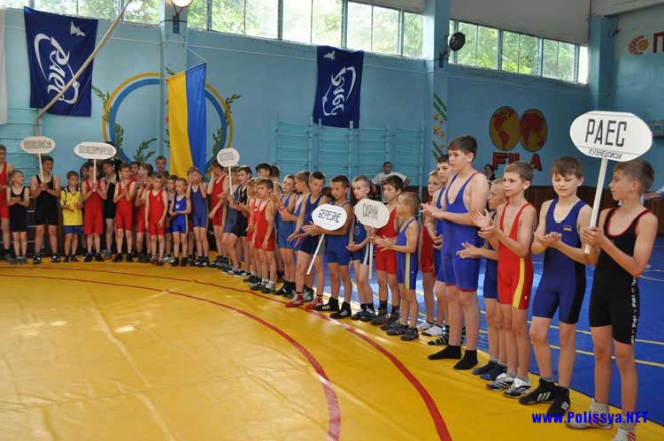 Учасники всеукраїнського турніру з боротьби пам’яті В.Брунька