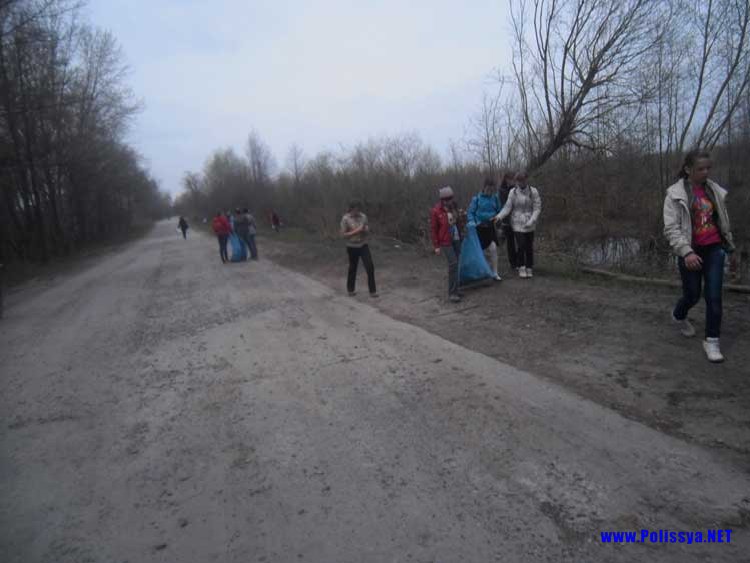 Акція «За чисте довкілля» в Полицях