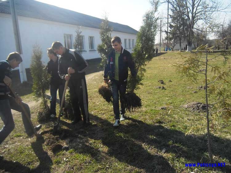 Акція «За чисте довкілля» в Полицях