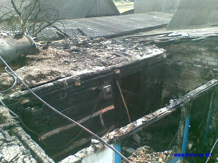 пожежа в приватному господарстві в селі Городець